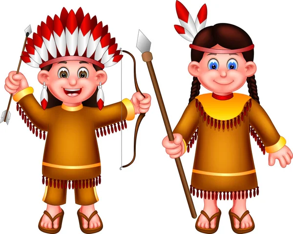 10 Indianerbørn